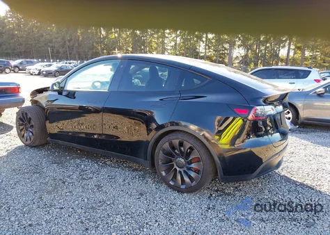 2021 Tesla Model Y Performance Dual Motor All-Wheel Drive из США, поврежденный, VIN 5YJYGDEF4MF215665